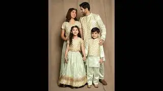 Matching family dresses designing | Same dress designing ideas | #shorts