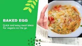 How to make baked eggs in microwave oven / cheese with egg recipes / Brunch Recipes / Egg Recipes