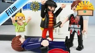 ROBIN wird ANGESCHOSSEN bei GEFÄNGNISAUSBRUCH - FAMILIE Bergmann #129 - Playmobil Film deutsch