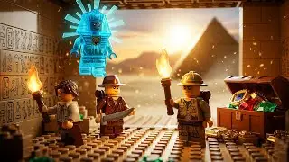 LEGO Pharaoh&rsquo;s Curse 🏺 Heroes vs Ancient Pyramid Trap | LEGO Animation Adventure