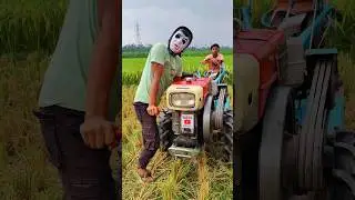 Amazing and Best Power tiller Machine start Video। 😘😘#shorts #powertiller #machine