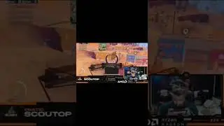 @sc0ut 1v3 with crossbow clutch in T1 scrims | hacker scout |