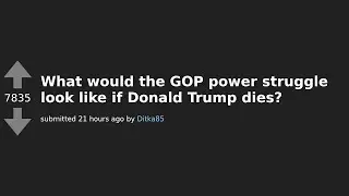 Exploring a GOP Power Shake-Up: What Happens if Trump Exits the Scene?