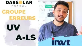 Variateur INVT : Groupe des erreurs UV et A-LS