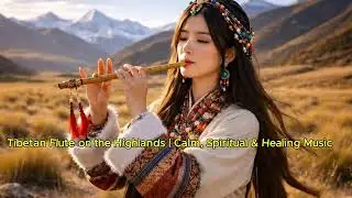 Tibetan Flute on the Highlands | Calm, Spiritual & Healing Music #music #beautiful #relaxingmusic