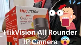 Hikvision Color Vu series PTRZ Pan tilt Zoom Camera | Unboxing | Full review with the Night view