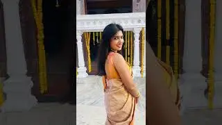 In a world full of trends, I choose tradition. 🌺 #SareeMagic