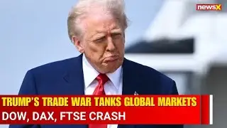 Global Markets Tumble as Trump Doubles Down on Trade War | Dow Falls 349 Points
