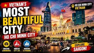 🇻🇳4K City Tour in Ho Chi Minh City, Vietnam's Most Beautiful City#travel#holiday#vietnam #hochiminh