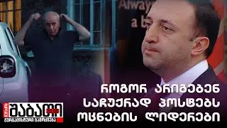 როგორ არიგებენ პოსტებს ოცნების ლიდერები