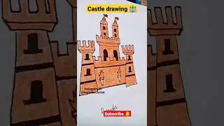 #castle #drawing #youtubeshorts