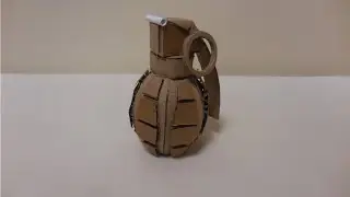 How to make my Cardboard Frag Grenade
