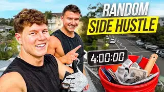 4 Hour Random Side Hustle Challenge 😱 Did We Make Real Money or Totally Fail?