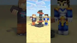 Help Herobrine Win Wood Chop Contest! 💪 #minecraft #anime