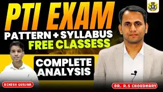 PTI Exam 2025 Full Syllabus & Strategy | New PTI Course Launch | Singham Defence Academy