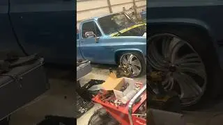 In the lab with Unc 🔥 #builtnotbought #horsepower #chevy #lsswap #newyear #subscribe #c10 #trucks