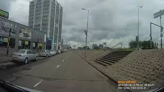 Dashcam Rotterdam  Stadionweg