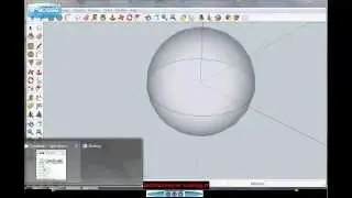 Dessiner une sphère avec Sketchup