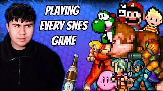Drinking Sake and Playing Every Classic SNES Game