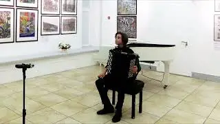 П.И. Чайковский, И. Альбенис, И.С. Бах,  М. Лосьмаков, А. Новиков. Исп. Михаил Лосьмаков (баян)