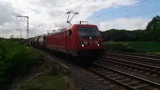 Bombardier TRAXX 187 112-8 DB Cargo / G&uuml;terzug / freight train / mixed cargo