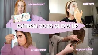 GÖR EN EXTREM GLOW UP - bleker håret & nytt smink
