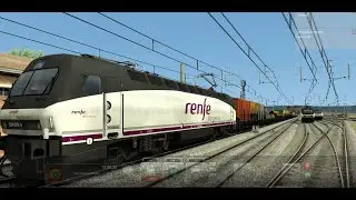 Locomotora 252-028-9 Renfe Mercancias