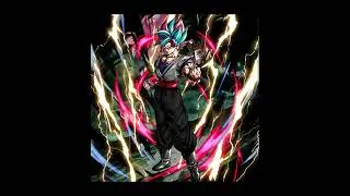 Dragon Ball Characters Fusion(Goku + Goku Black) #anime #dragonball #fusion