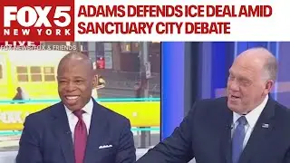 Adams defends ICE deal amid sanctuary city debate