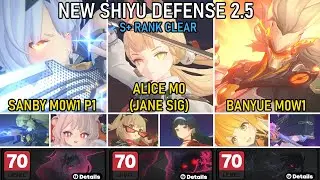 NEW Shiyu Defense Critical Node 5 S+ Clear S0 Anby / Alice Burnice / Banyue | Zenless Zone Zero 2.5