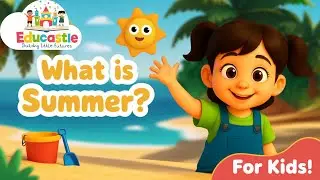 What is Summer for Kids 🌞Learn about Summer season for nursery and preschool with Natasha  Educastle
