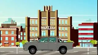 Two Pickup Truck | Animation | Sipan Dip