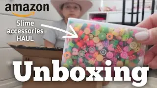 Amazon Haul & Unboxing | Slime & other fun things