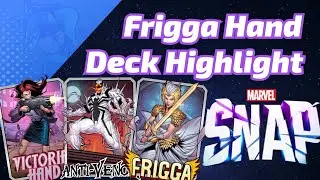 Victoria Hand is my jam! Frigga & Anti Venom Marvel SNAP Deck Highlight