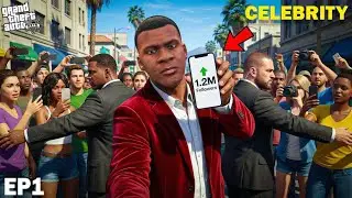 Franklin First Day As A Celebrity In GTA 5 !