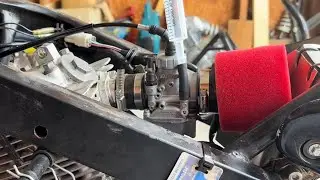 Installing a NIBBI PE24 on a Kayo MR125 (links in description)