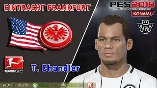 T. CHANDLER  face+stats  (Eintracht Frankfurt)