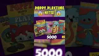 Huggy Wuggy NFT!? - Poppy Playtime New Collectibles! #shorts