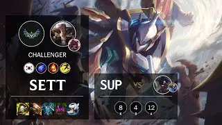 Sett Support vs Alistar - KR Challenger Patch 12.5