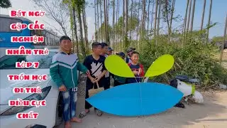 Ba Sói TV | Bất ngờ gặp các nghiện nhân trẻ lớp 7 trốn học đi thả diều cực chất