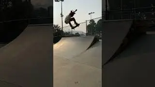 Sometimes I try and Ollie as high as I can out of blunt fakies