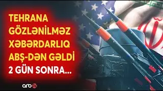 Tramp İrana HÜCUM ƏMRİ ilə TƏHDİD ETDİ - Tehran üçün GÖZLƏNİLMƏZ SSENARİ yazıldı - GƏRGİNLİK ARTIR