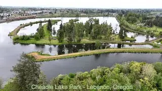 Cheadle Lake Park - Aerial View