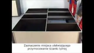 Montaż mebli - instrukcja - SZAFA przesuwna - porady MEBLINE