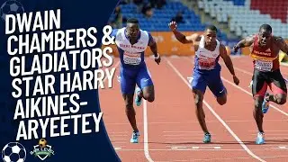 Dwain Chambers - Gladiators Harry Aikines-Aryeetey | UK Indoor Championships | Bar Level Debate Show