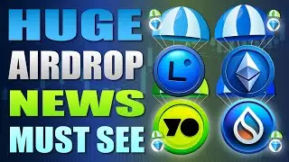 🔥 Huge Crypto Airdrop News Must See 🔥 Linea - Solana - SUI And More