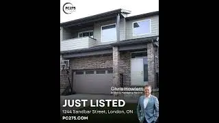 #JustListed by Chris Howlett PC275 Realty 1244 Sandbar Street, London, ON #realestate #pc275 #ldnont