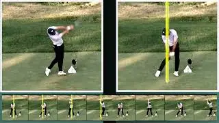 Scottie Scheffler Swing Study - Ball Line / Triangulate - "Body Movement"