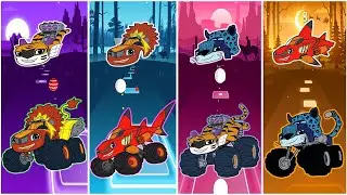 Blaze&rsquo;s Animal Transform Challenge! 🐅🦈🐆 Which Monster Machine Will Win the Race?