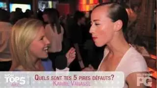 Mon Top 5 avec Karine Vanasse